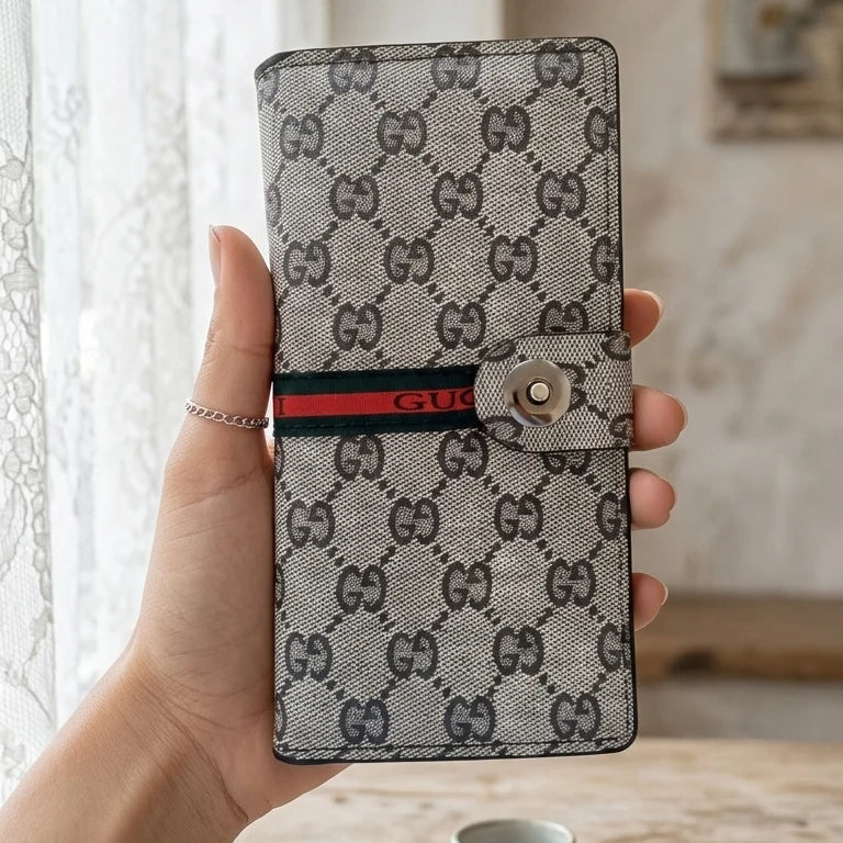 Gucci Brand Design Very High Quality Very Spacious Long Wallets Plus Mobile & Card Holder | Wallet | wallet | Wallet for man | Wallet for boys | Long Wallet